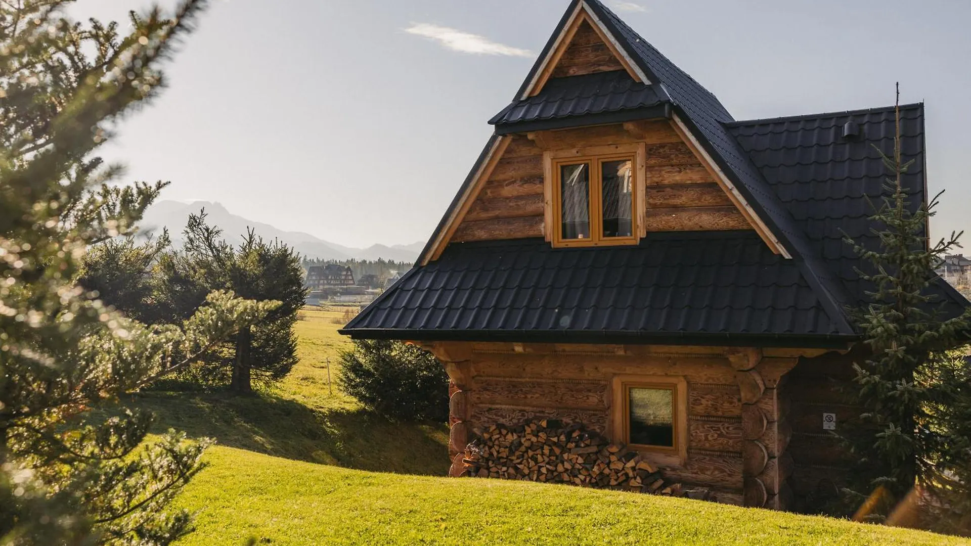 Alpesi faház Chalupki Pod Giewontem Villa Zakopane Lengyelország